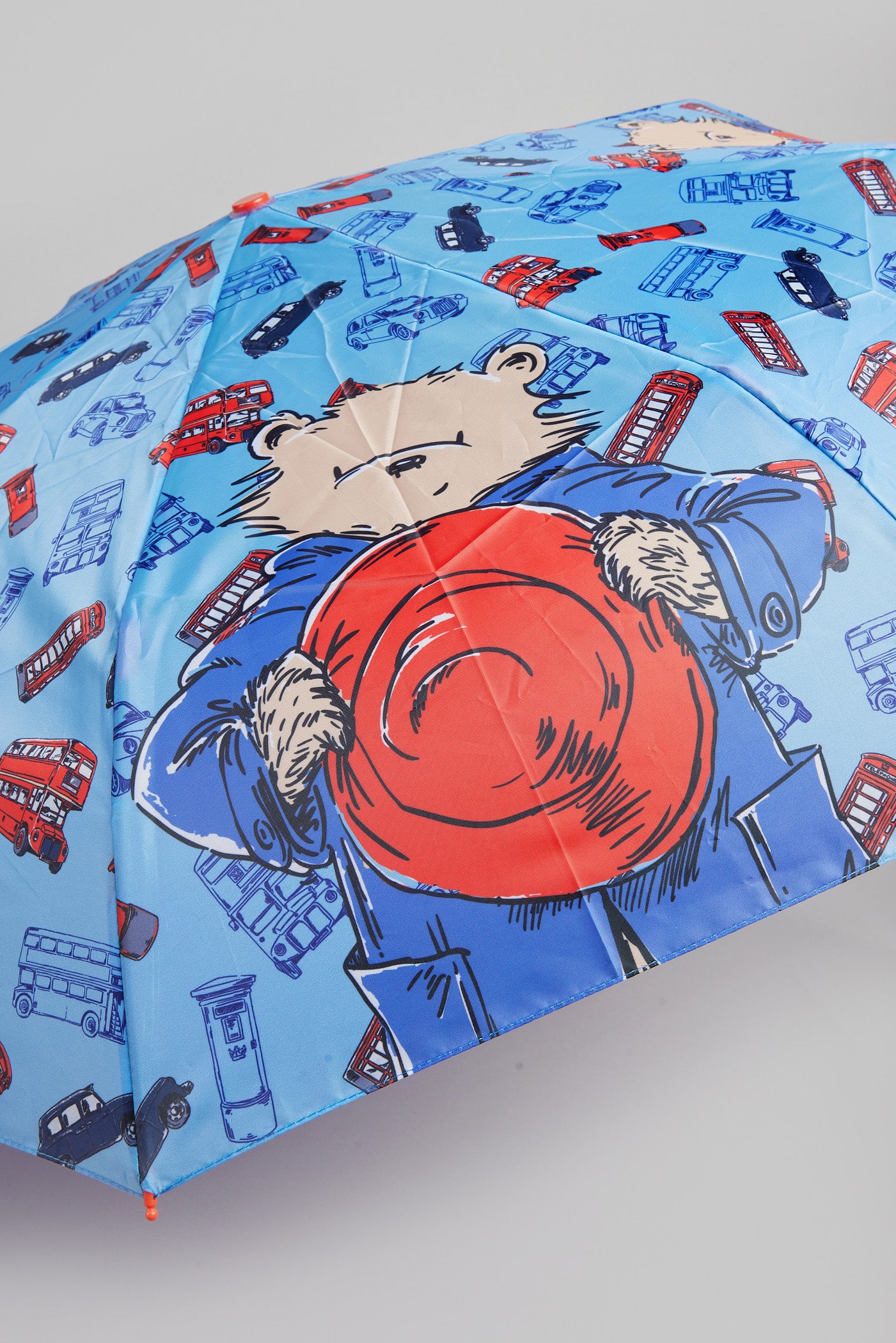 PADDINGTON CLASSIC AOP BLUE & RED POLYESTER UMBRELLA