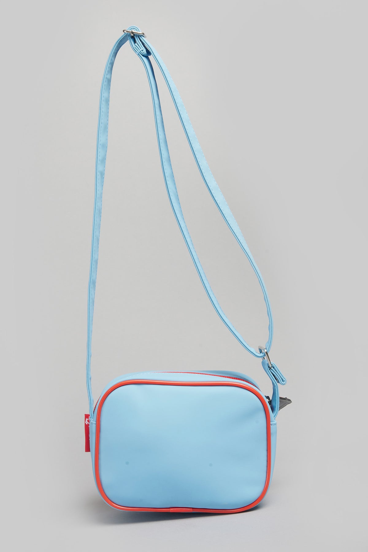 PADDINGTON PU BLUE AND RED X-BODY BAG