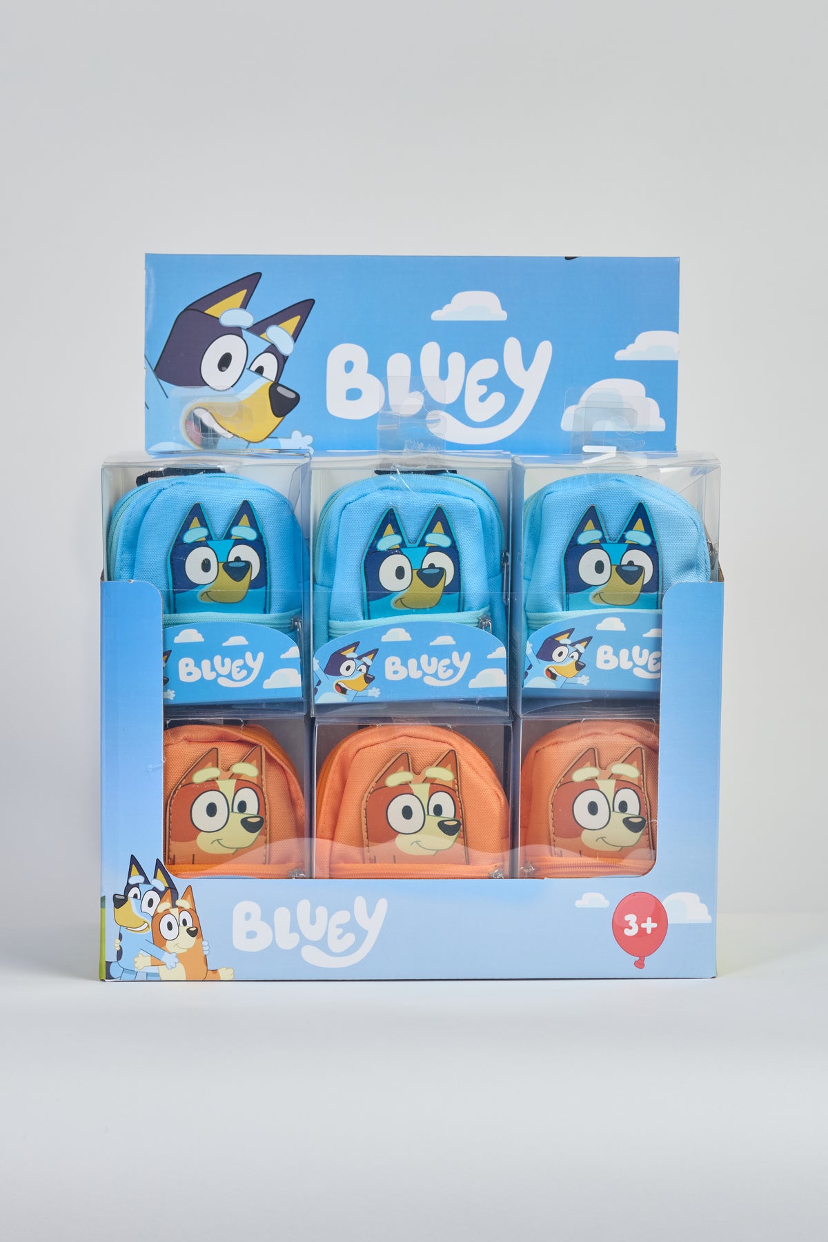BLUEY AND BINGO MINI BACKPACKS &amp; CDU
