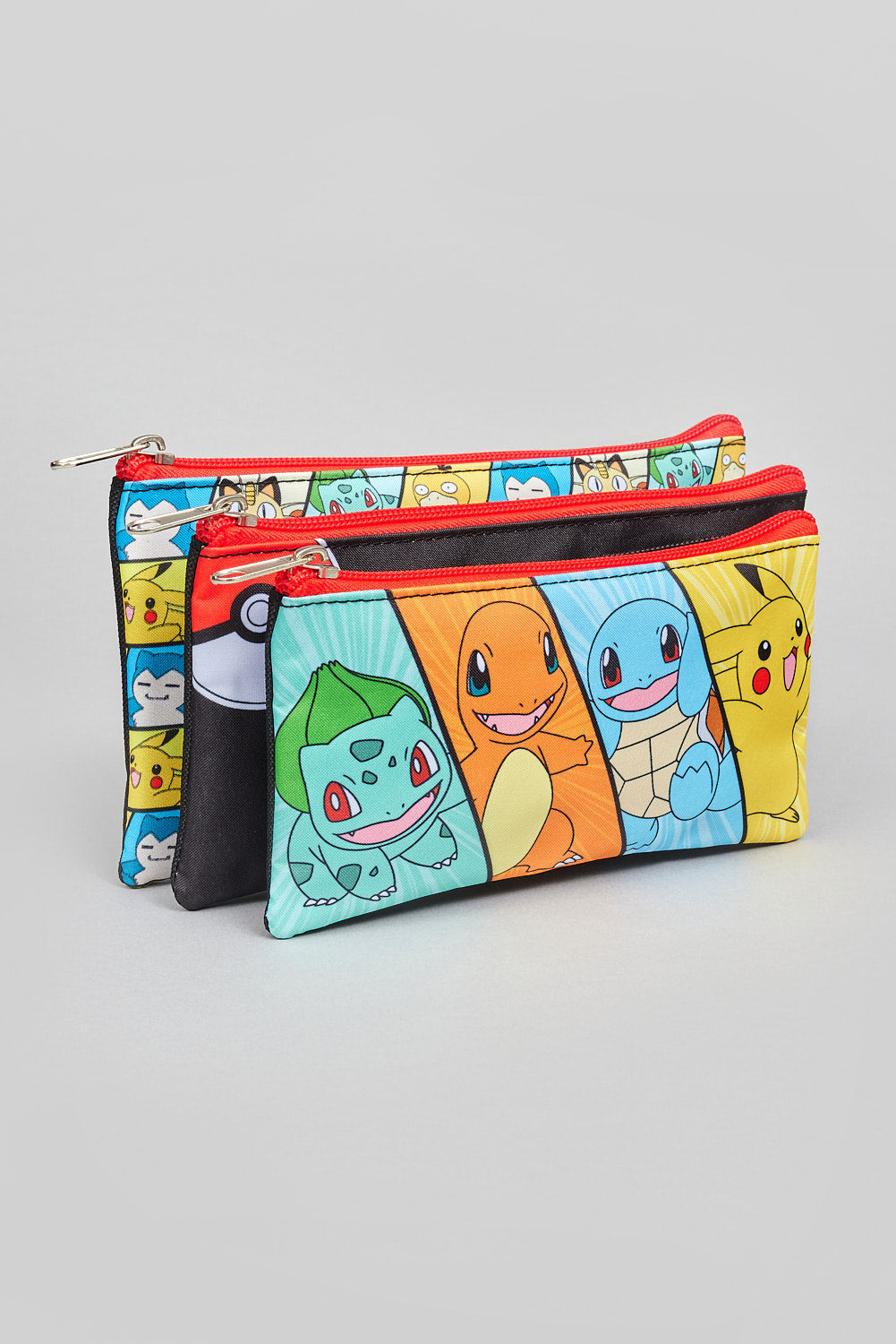 POKÉMON SPLIT MULTI CHARACTER 3 IN 1 POUCHES