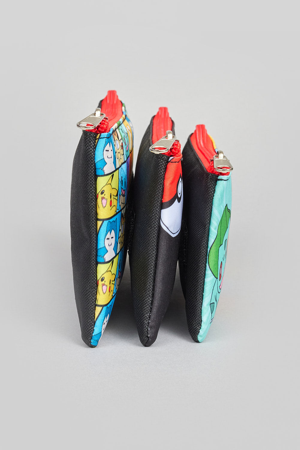 POKÉMON SPLIT MULTI CHARACTER 3 IN 1 POUCHES