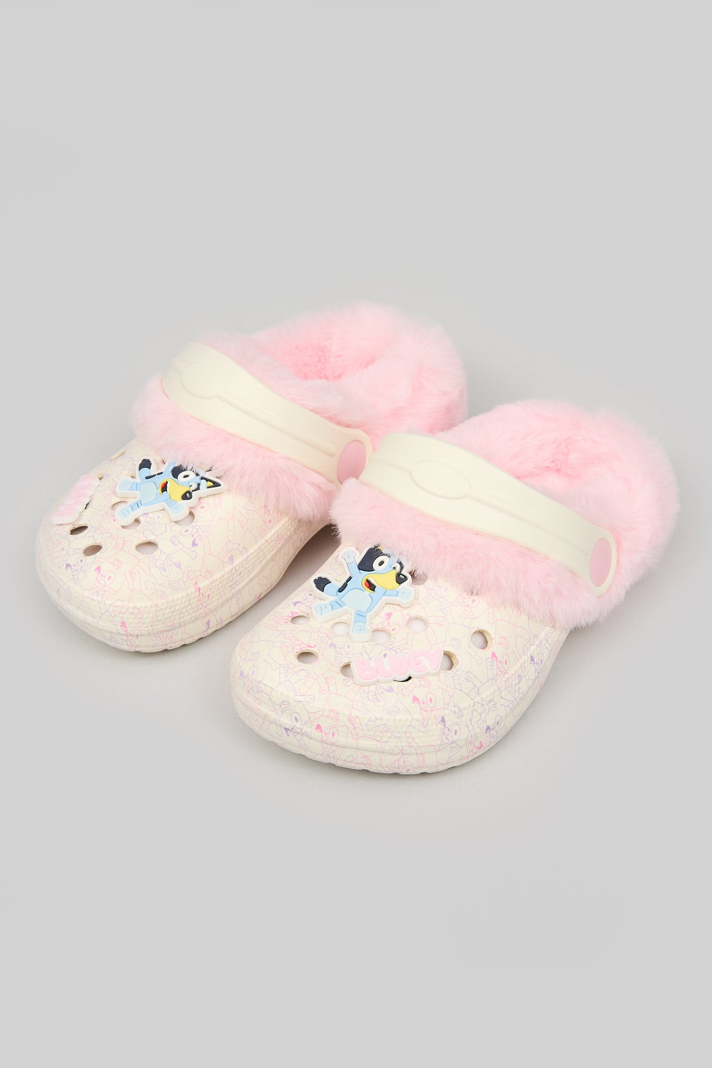 BLUEY PINK JUMP CLOG