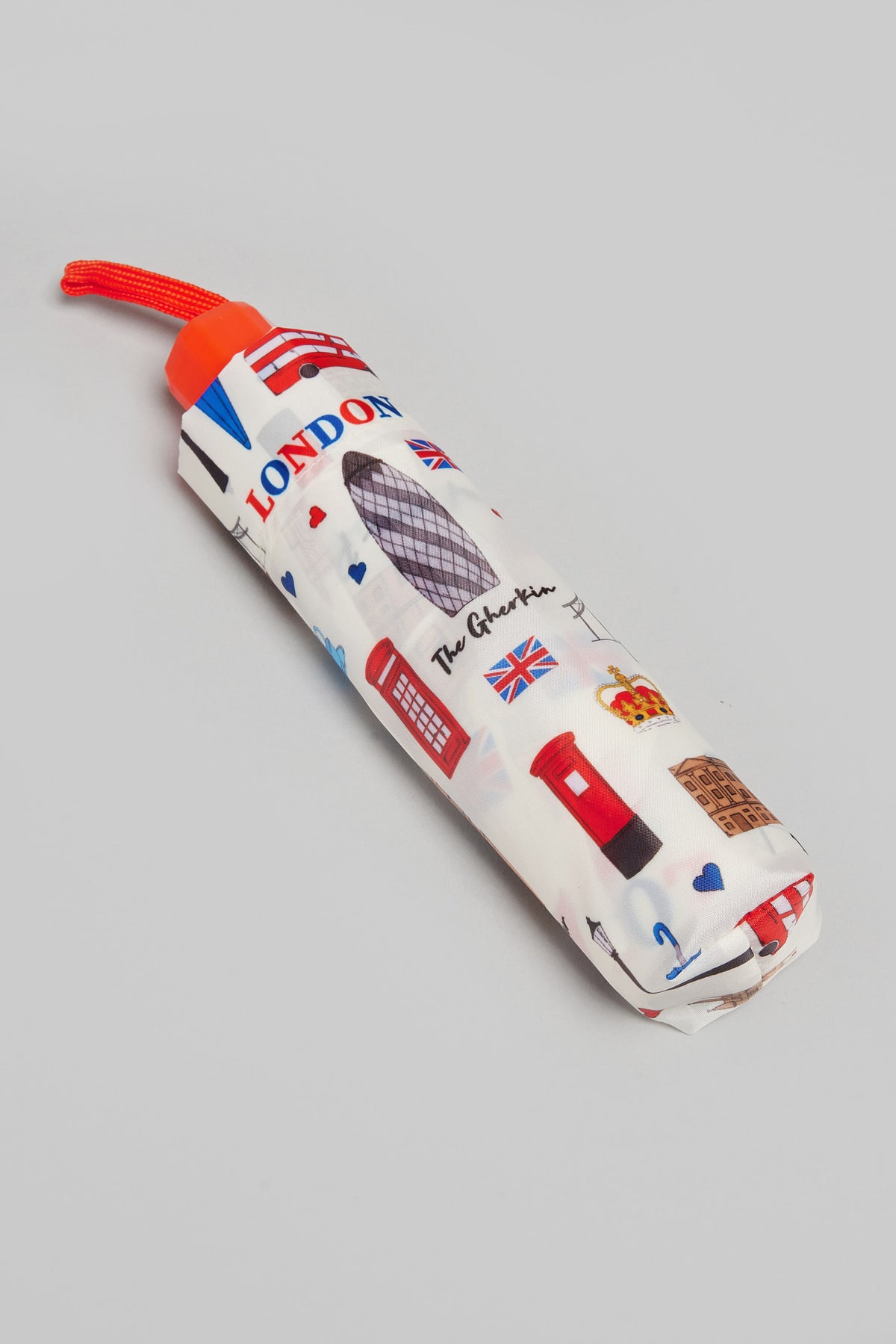 SKETCH LONDON POLYESTER FOLD UMBRELLA