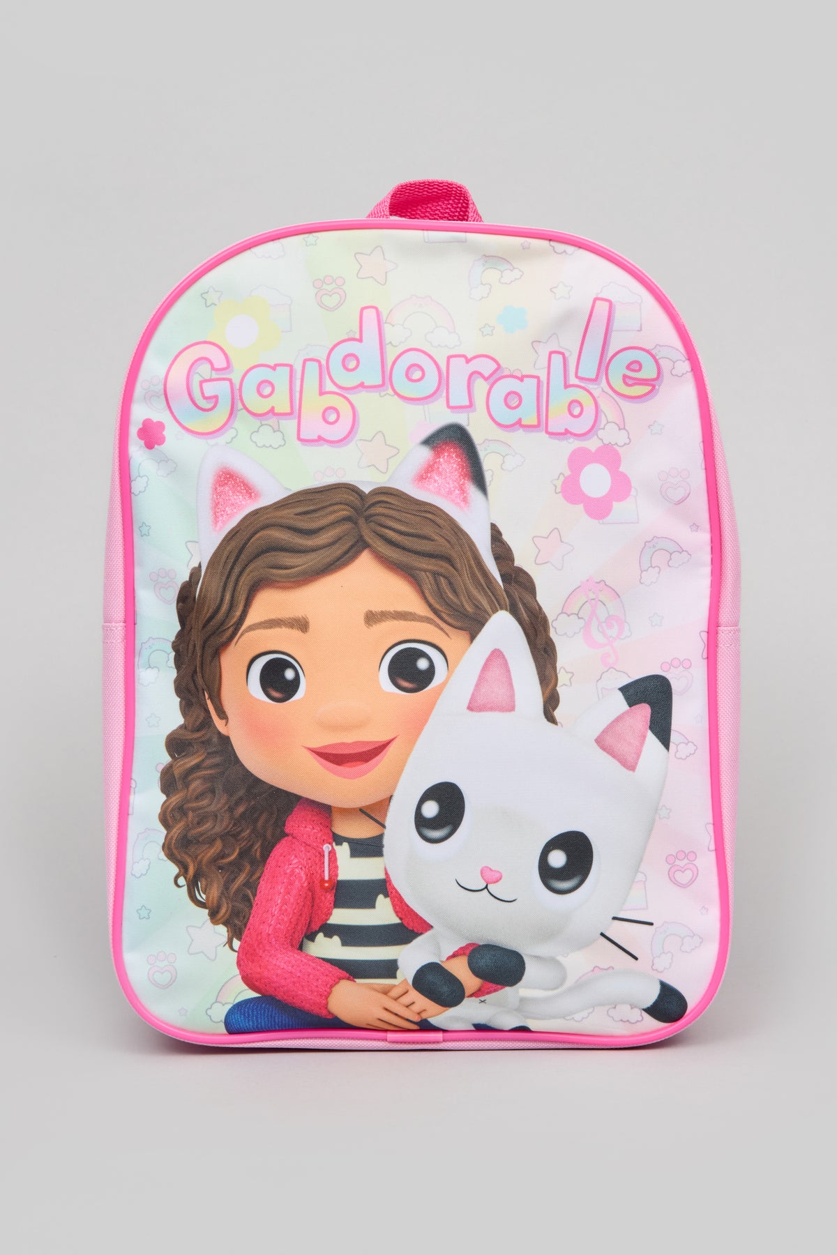 GABBYS PASTEL RAINBOW PLAIN VALUE BACKPACK