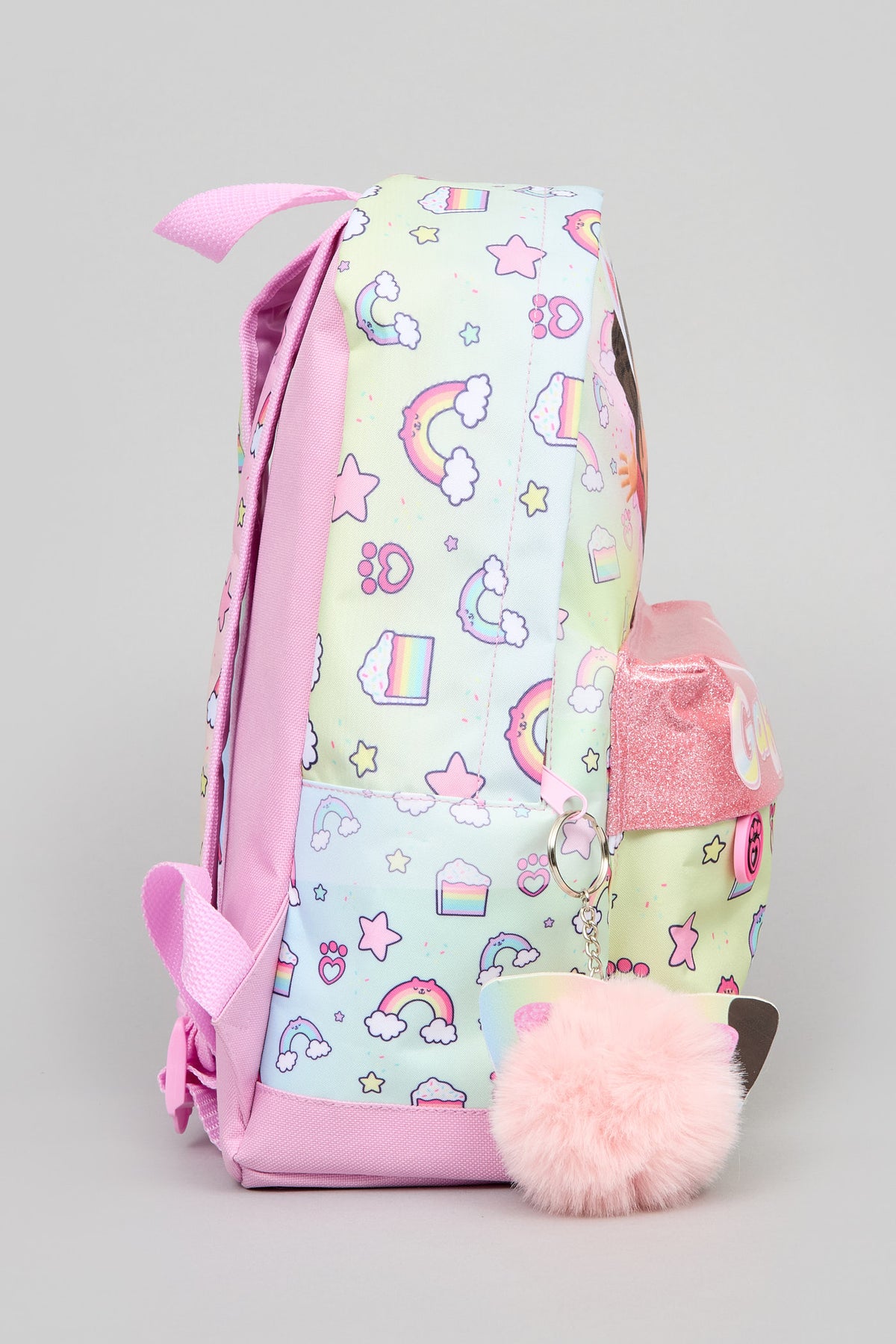 GABBYS PASTEL RAINBOW MINI ROXY BACKPACK