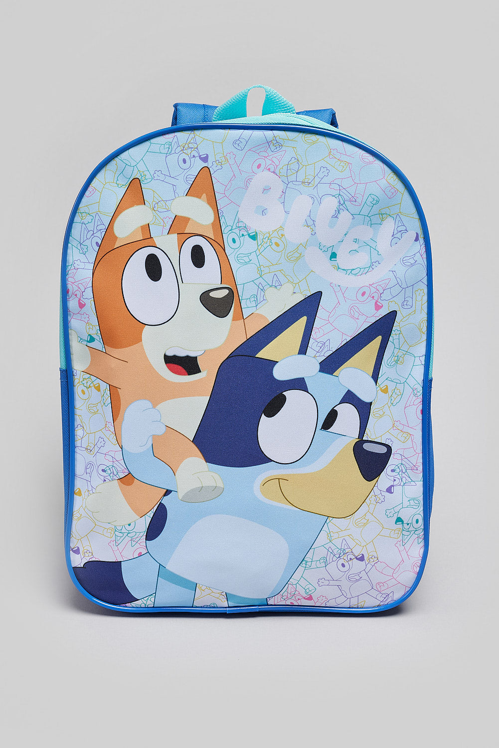 BLUEY ON SHOULDERS PV BACKPACK